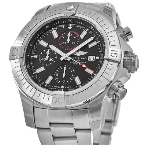 breitling avenger black dial